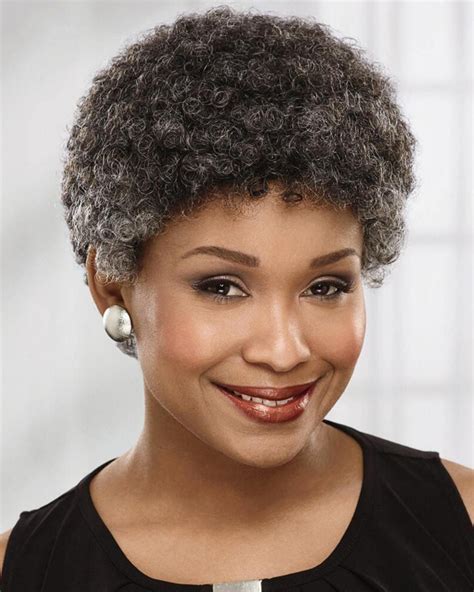 It can be styled and dyed just like your own <strong>hair</strong> and "breathes" so your scalp won't perspire as much underneath. . Short human hair afro wigs